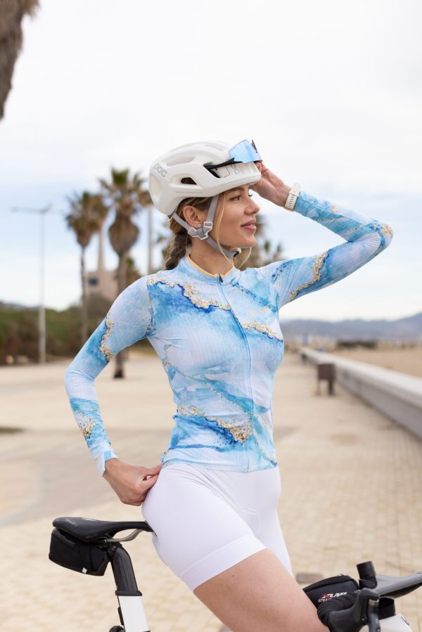 Azure Cycling Jersey Women’s